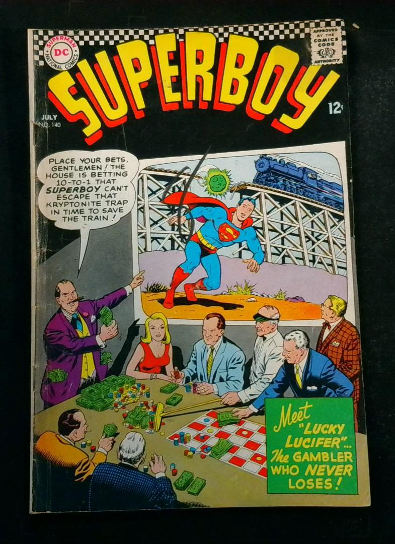 Superboy #140, VG+ DC, 1967
