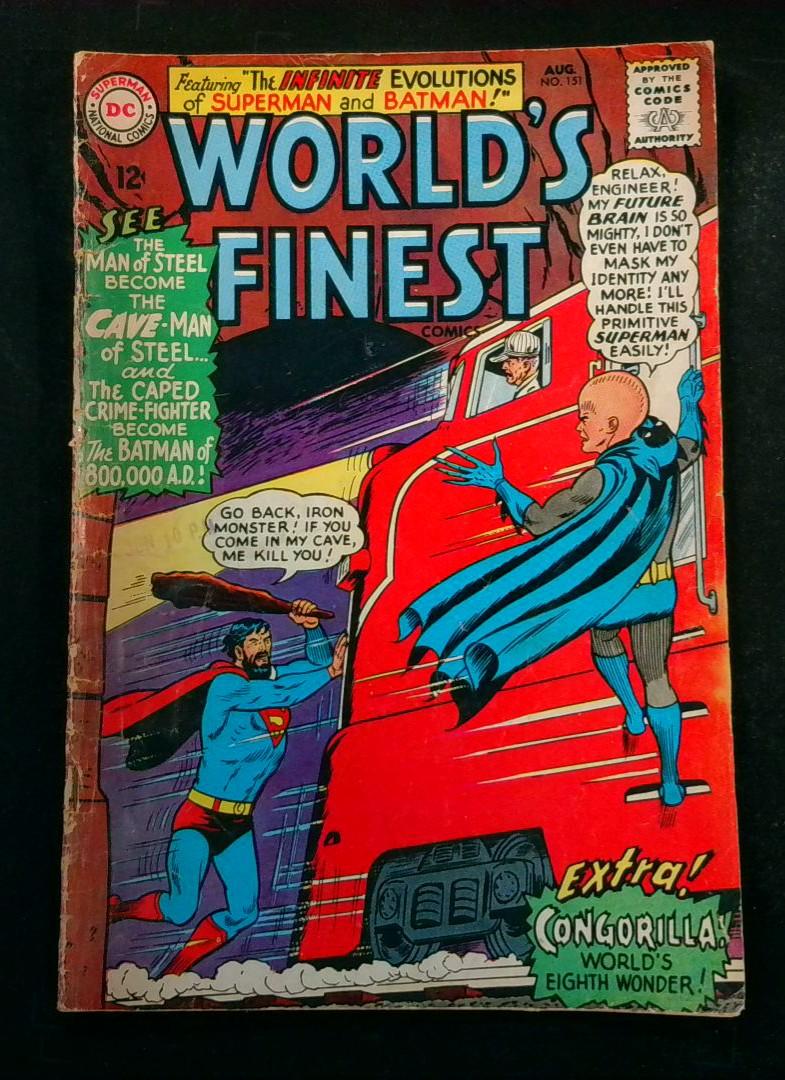 World's Finest #151, DC Comics, 1965