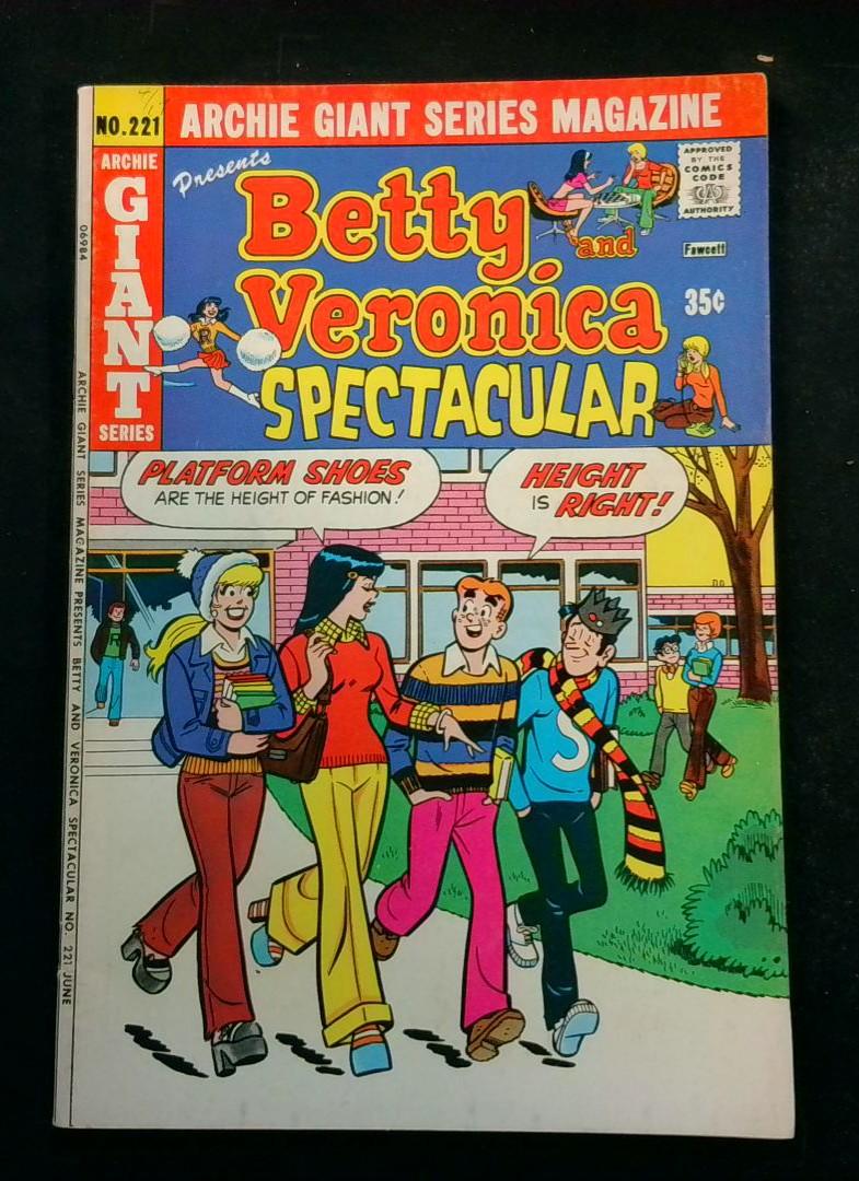 Archie Giant Series Magazine #221 FN+ Betty and Veronica Spectacular, Archie