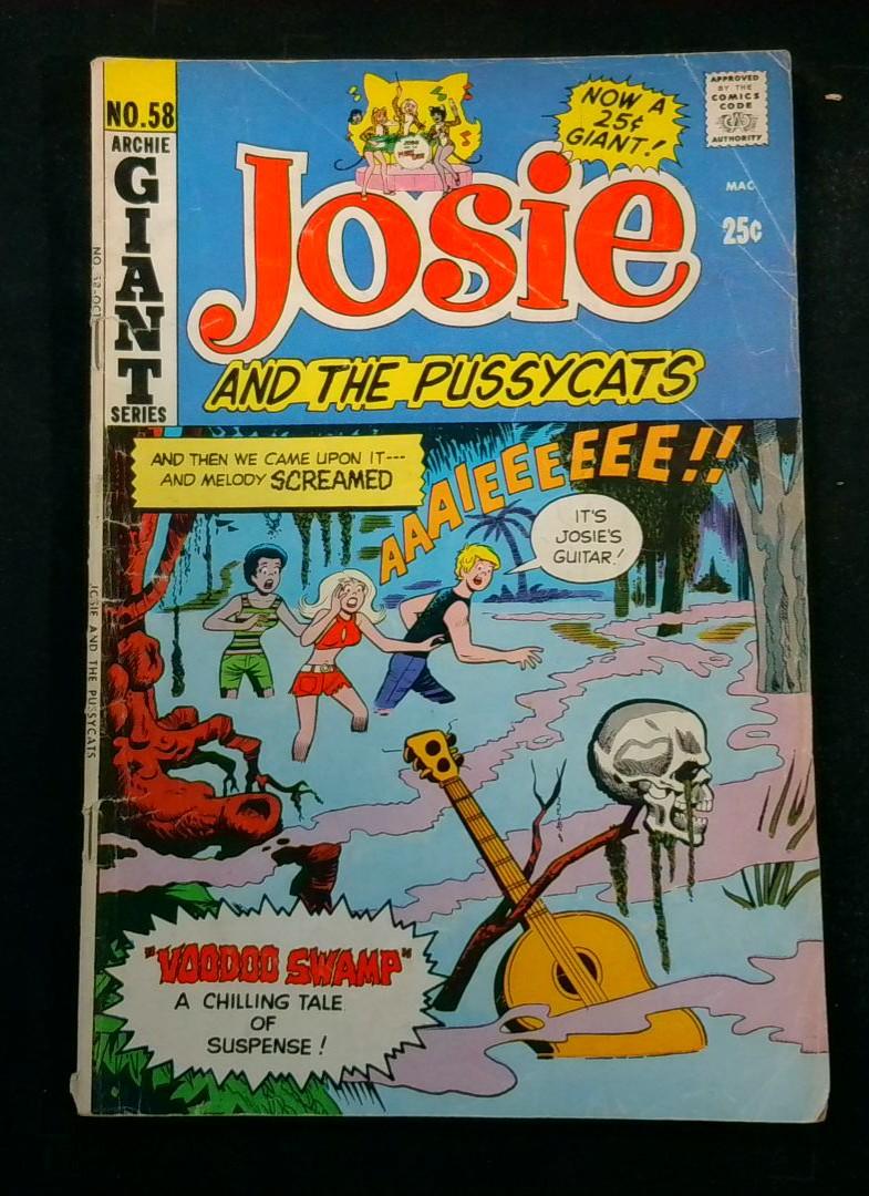Josie and the Pussycats #58, Giant Archie, 1971