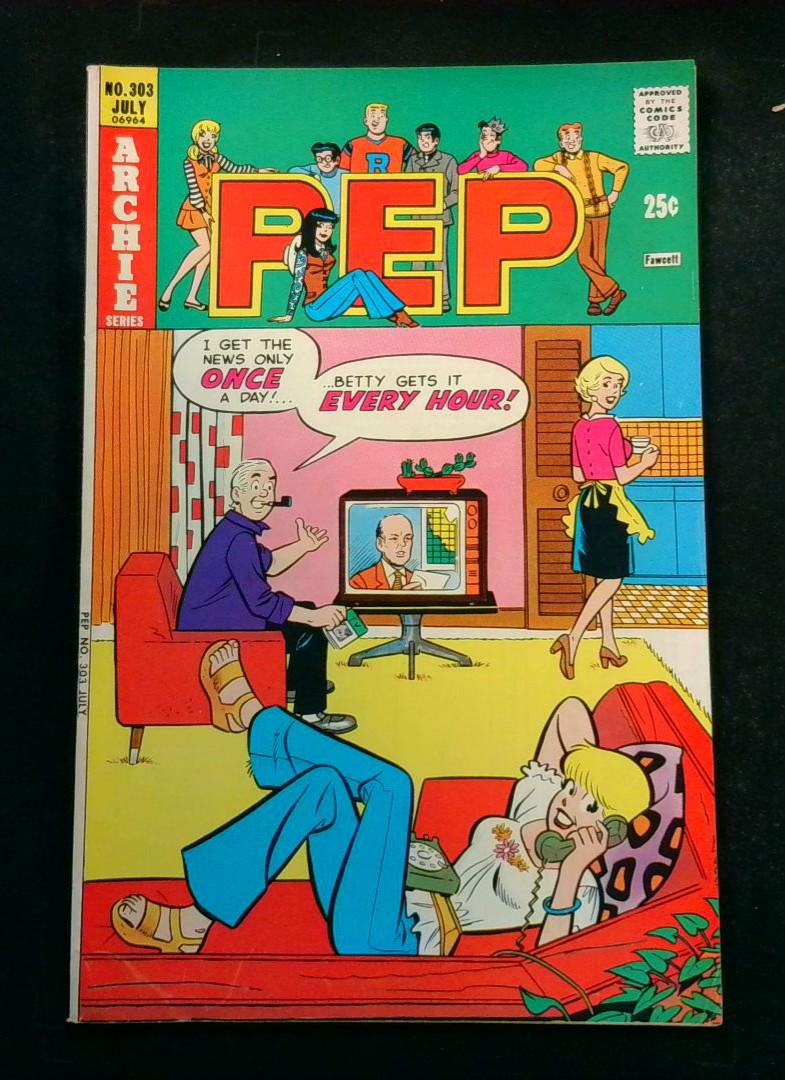 Pep #303, Archie, 1975