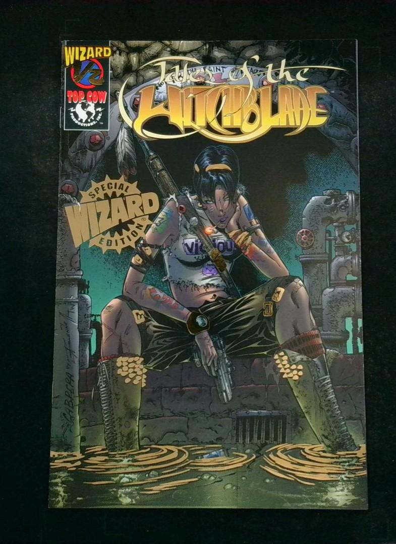 Tales of the Witchblade #1, VF/NM Wizard Special Gold Edition, Top Cow