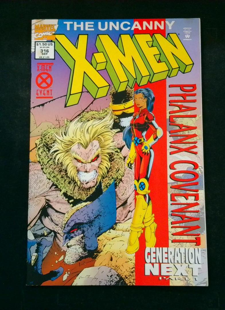 Uncanny X-Men #316, with Poster Marvel, 1994