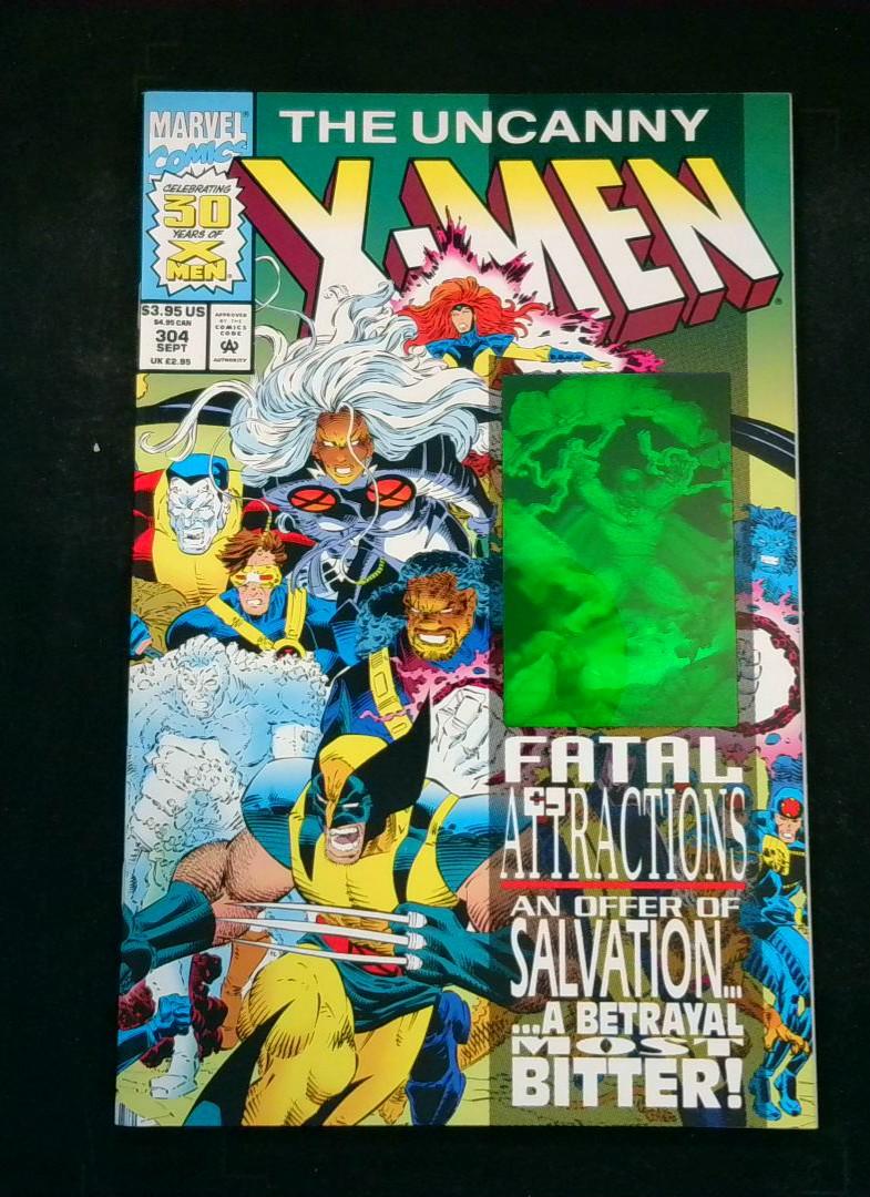 Uncanny X-Men #304, NM Marvel, 1993