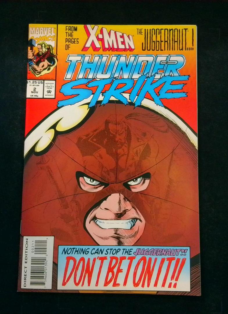 Thunderstrike #2, NM Juggernaut, Marvel, 1993