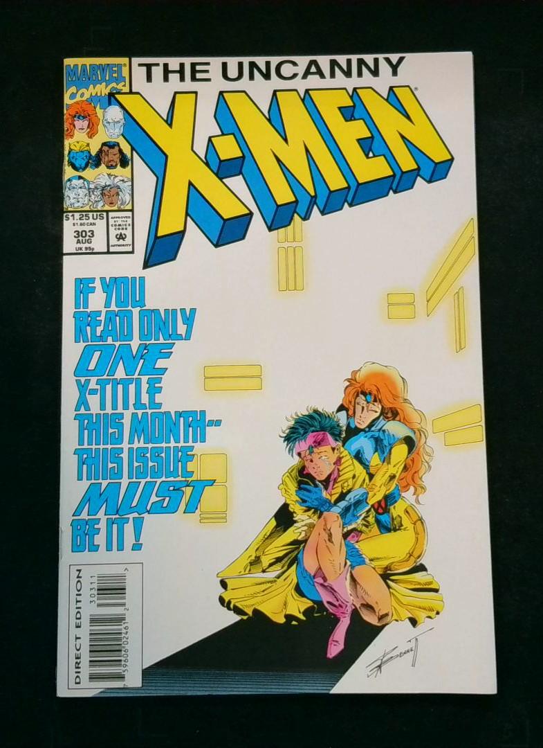 Uncanny X-Men #303, VF+ Marvel, 1993