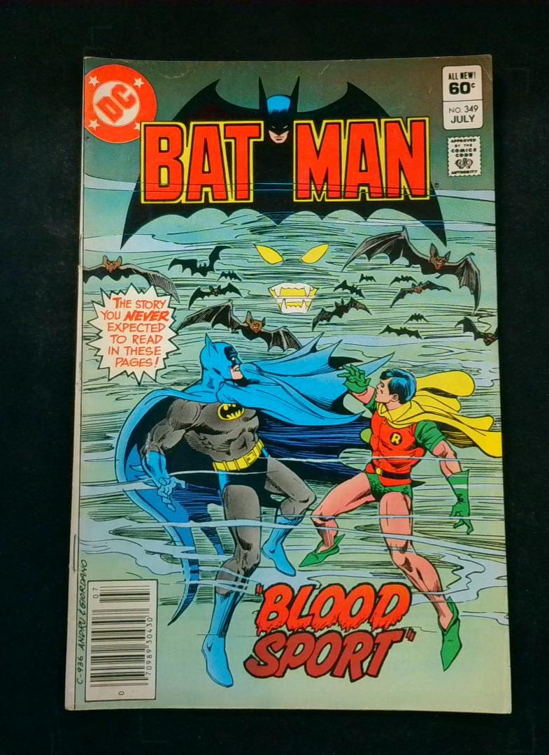 Batman #349, DC, 1982
