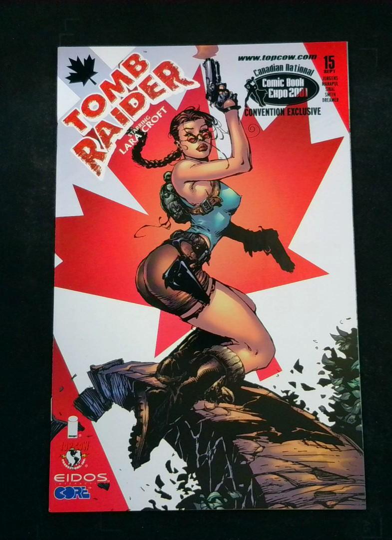 Tomb Raider #15, NM- Canadian Expo Finch Variant Cvr, Top Cow