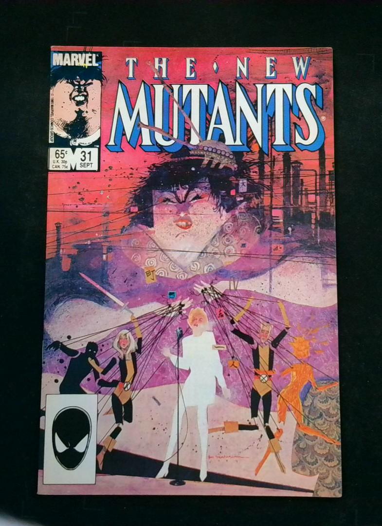 New Mutants #31, VF/NM Marvel Comics, 1985