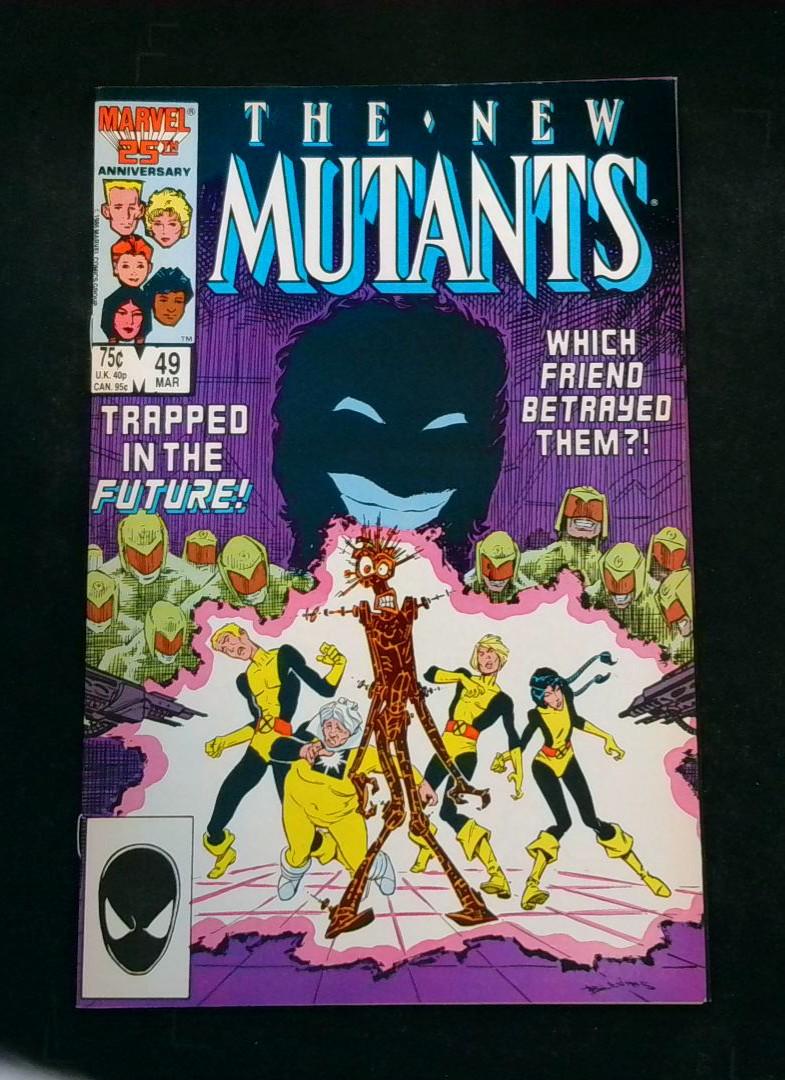 New Mutants #49, NM Marvel, 1987