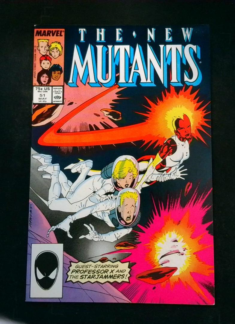 New Mutants #51, NM Marvel, 1987