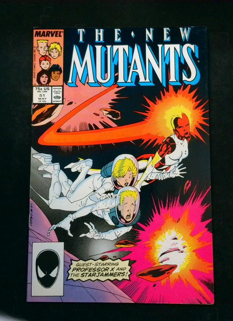 New Mutants #51, VF Marvel, 1987