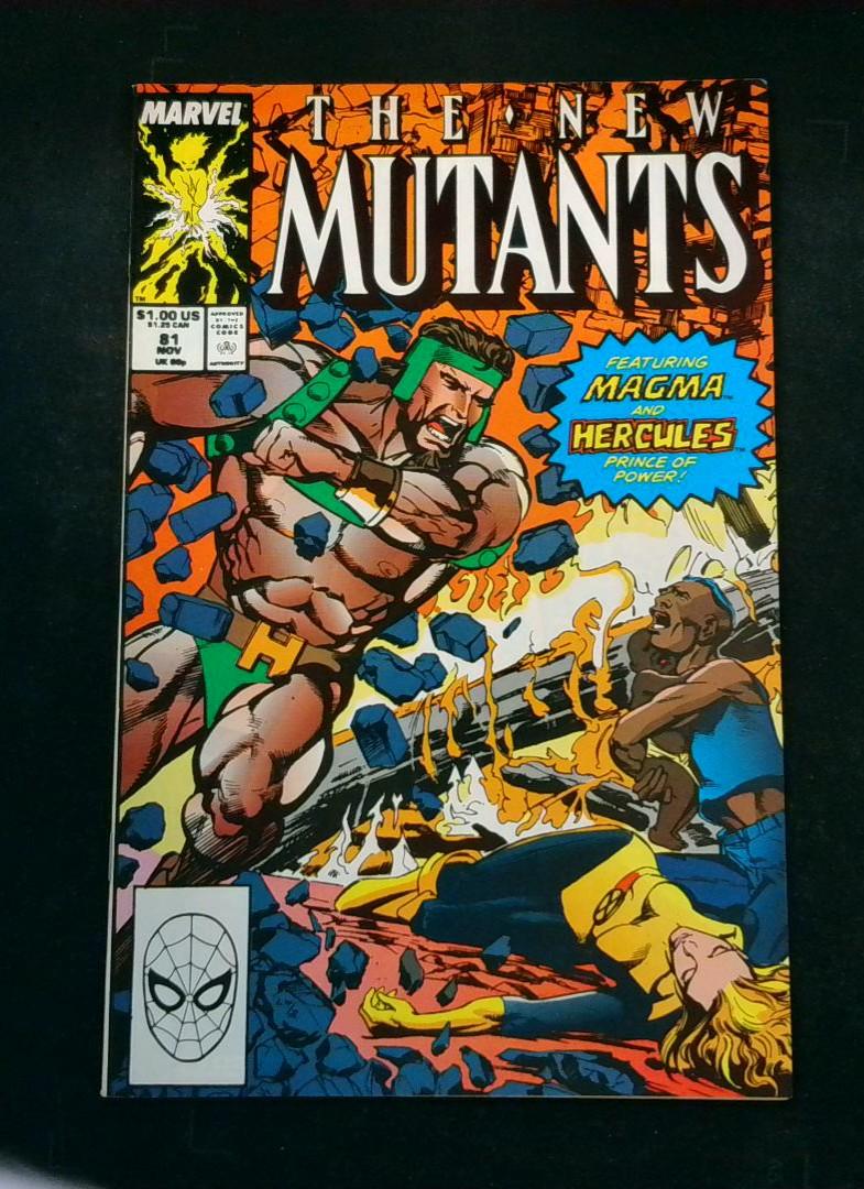 New Mutants #81, NM Marvel, 1989