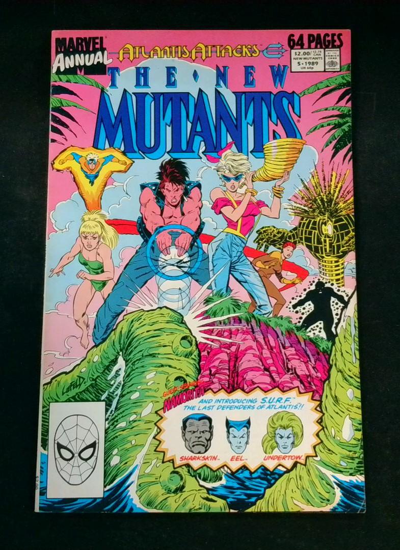 New Mutants Annual #5, VF+ Marvel, 1989