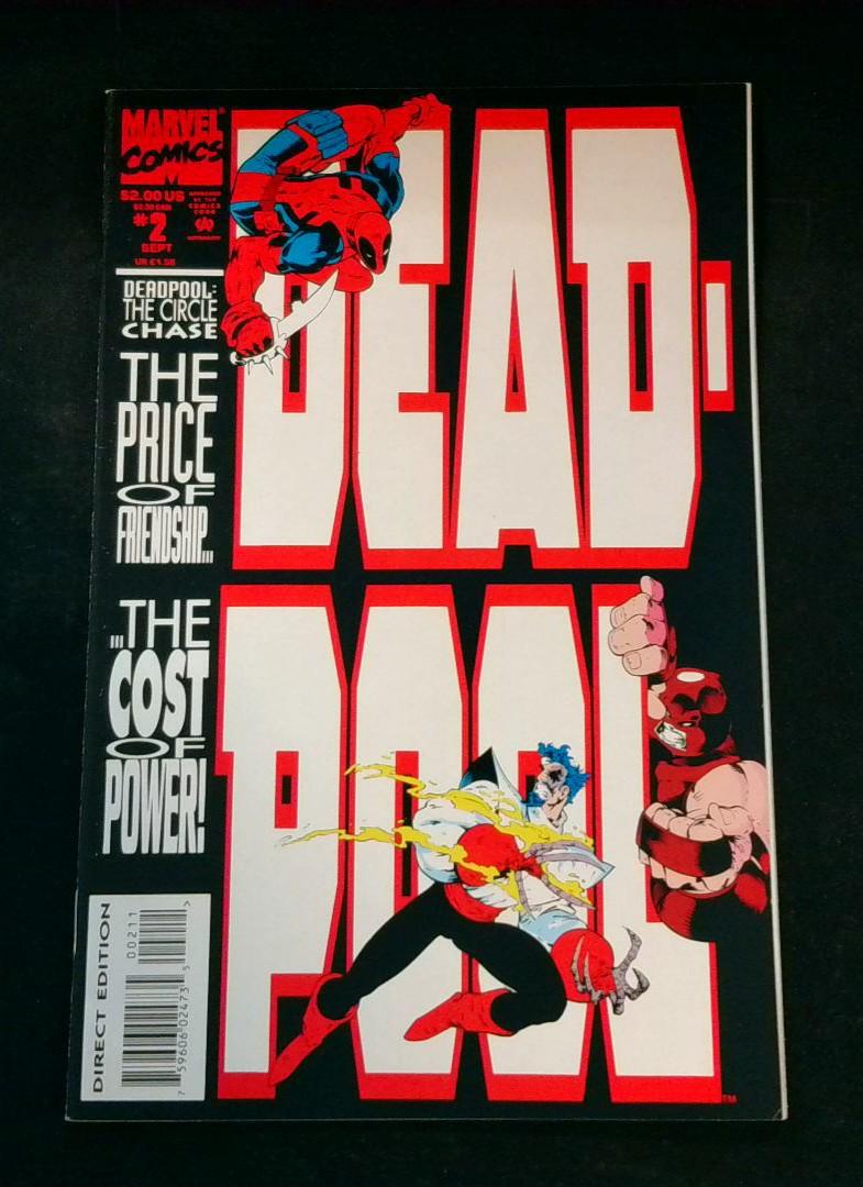 Deadpool The Circle Chase #2, VF/NM Marvel, 1993