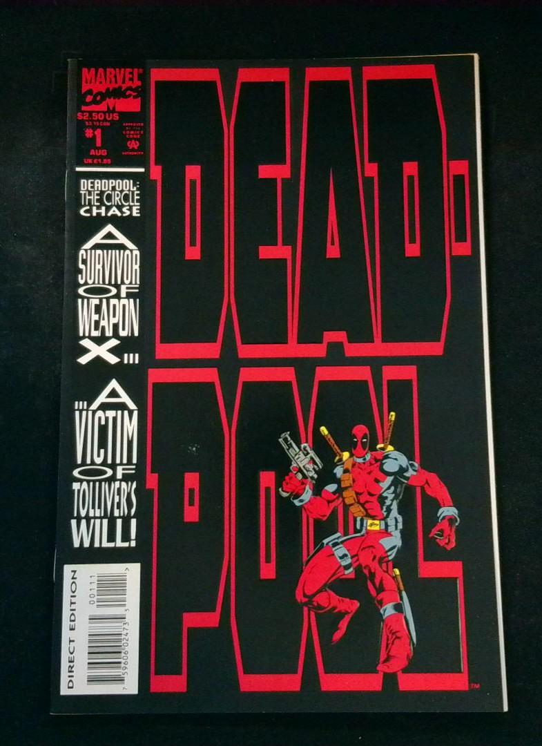 Deadpool: The Circle Chase #1, NM- Marvel, 1993
