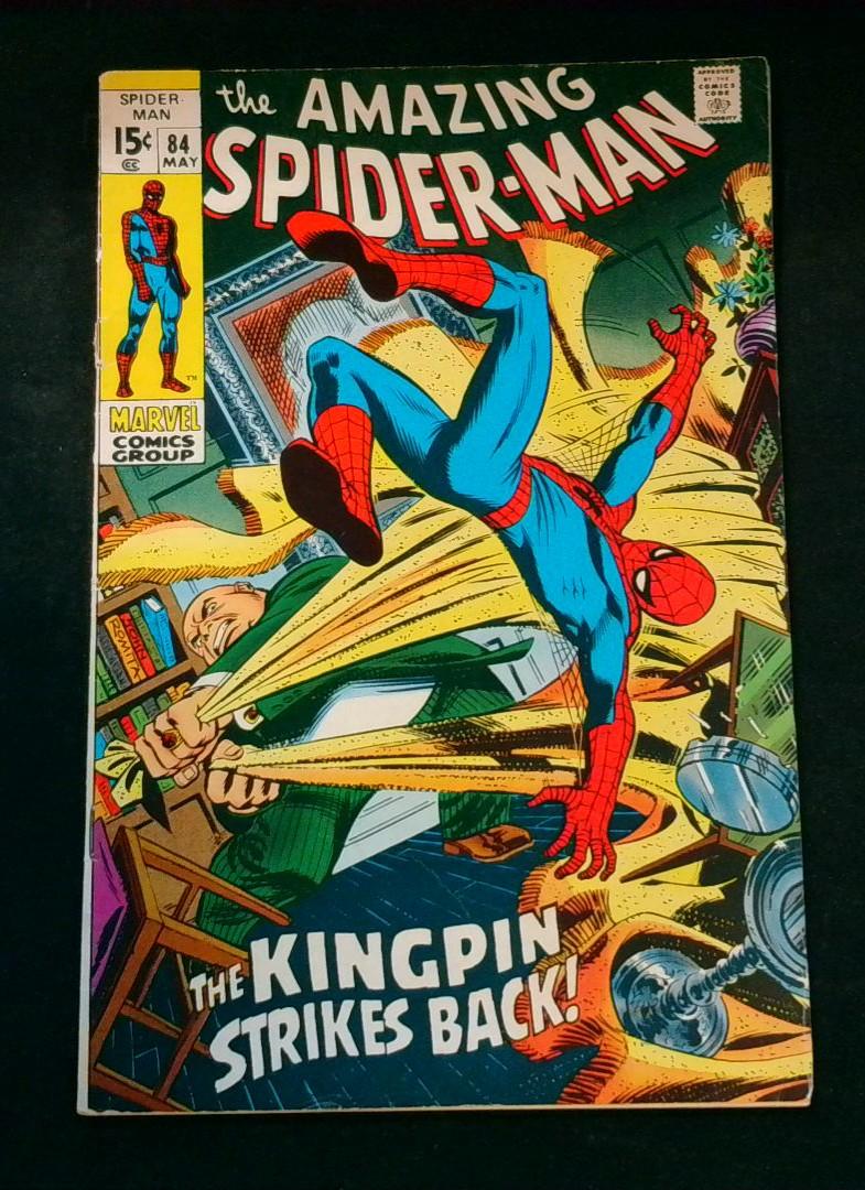 Amazing Spider-Man #84, Top Staple Detatched, Marvel, 1970