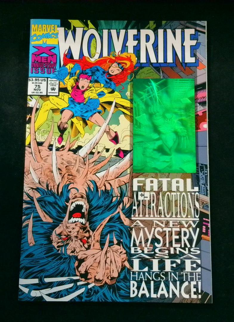 Wolverine #75, NM Hologram Cvr, Marvel, 1993