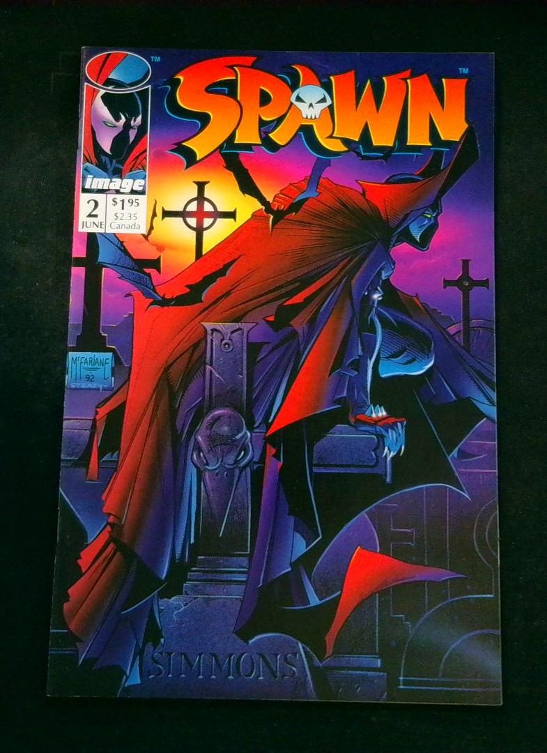 Spawn #2, VF+ 1st Violator, Image, 1992