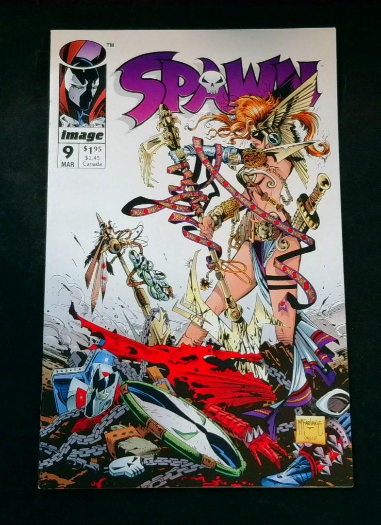 Spawn #9 NM 1st Angela, Medieval Spawn Image Comics 1993