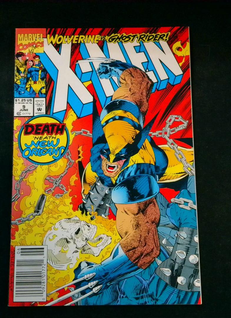 X-Men #9, Jim Lee Newsstand, Marvel Comics, 1992