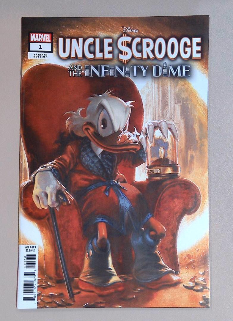 Uncle Scrooge and the infinity dime #1 , 1:10 Dell' Otto Var, Marvel, 2015