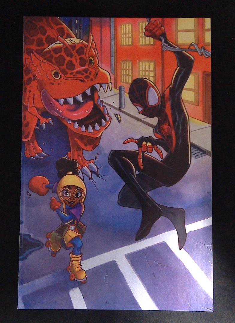 Miles Morales: Spider-Man and Moon Girl #1, Chrissie Zullo Var, w/COA Marvel