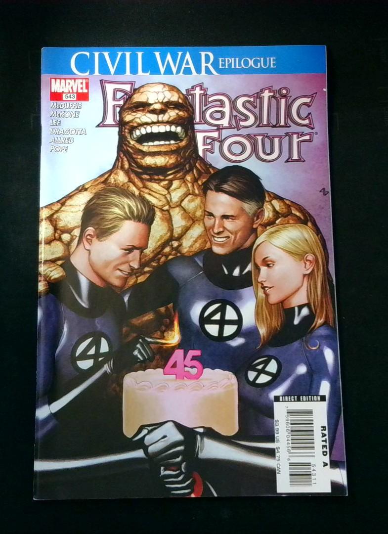 Fantastic Four #543, Marvel, 2007