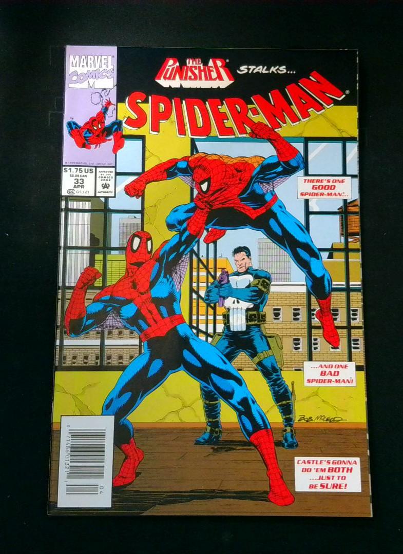 Spider-Man #33, NM Newsstand Marvel, 1993
