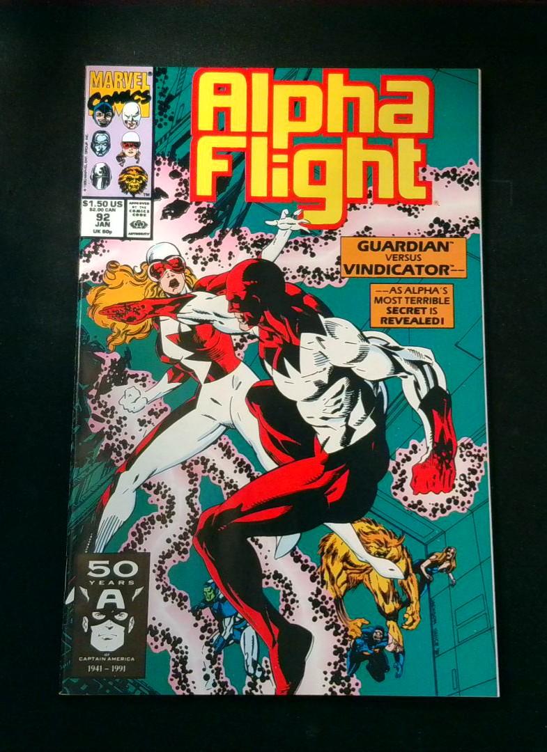 Alpha Flight #92, Marvel, 1991