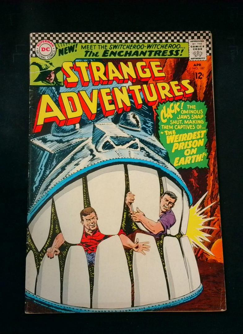 Strange Adventures #187, VG+ ist Enchantress, DC, 1966