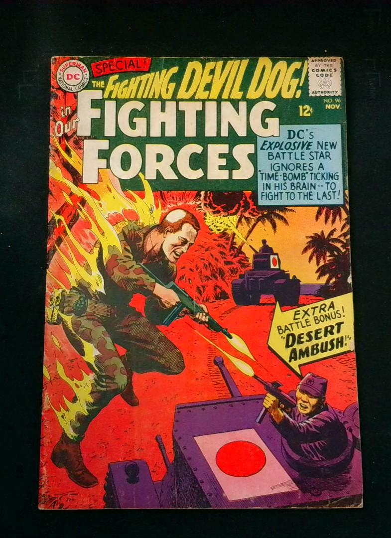 Our Fighting Forces #96, VG+ DC, 1965
