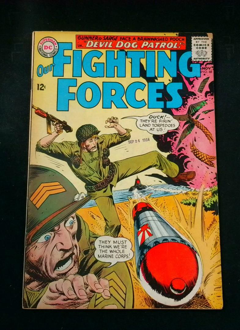 Our Fighting Forces #88, VG+ DC, 1964