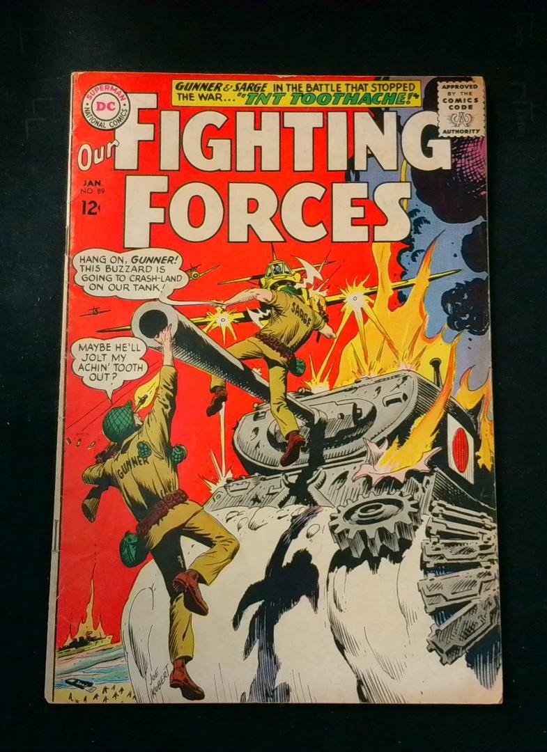 Our Fighting Forces #89, VG DC Comics, 1964
