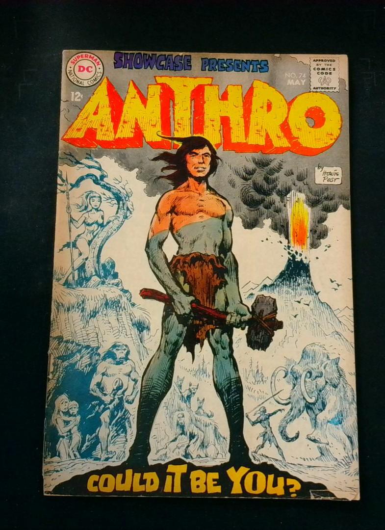 Showcase #74, Top Staple Detatched 1st Anthro DC, 1968
