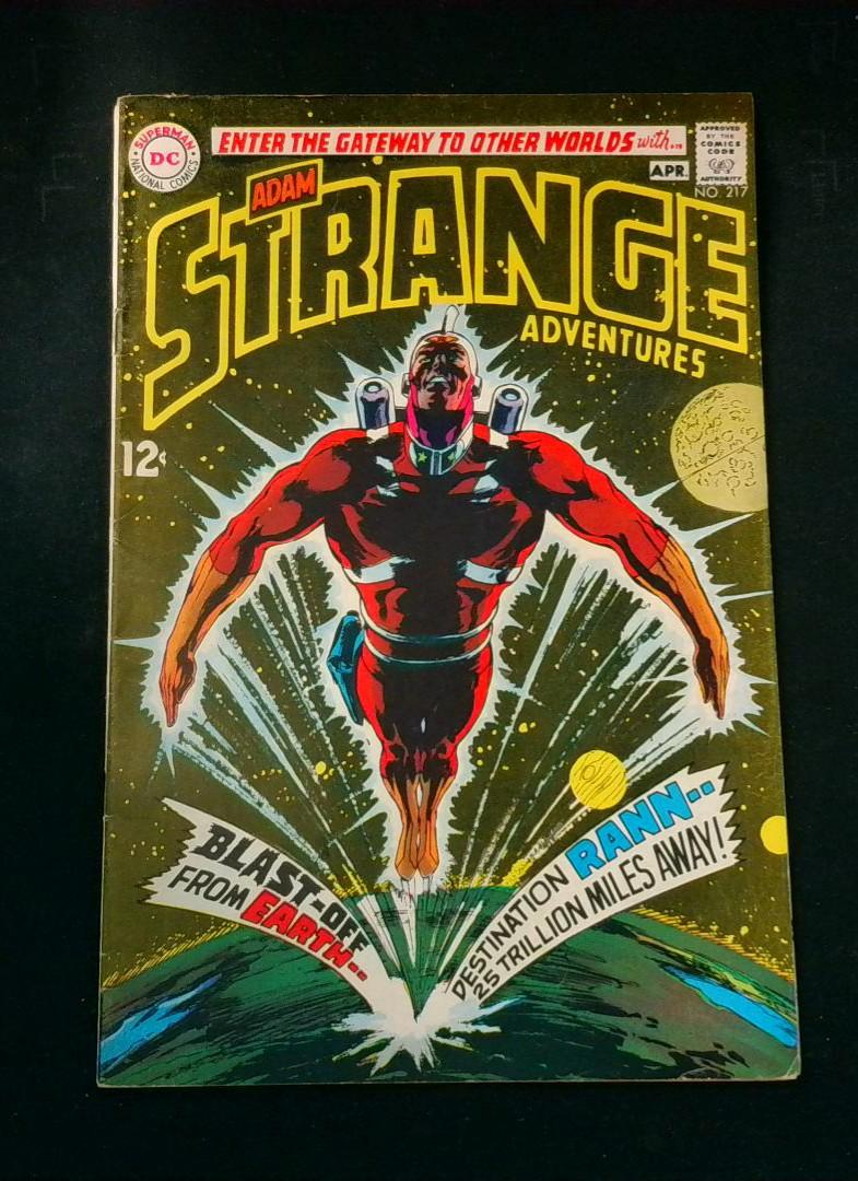 Strange Adventures #217, FN- Neal Adams cover DC, 1969