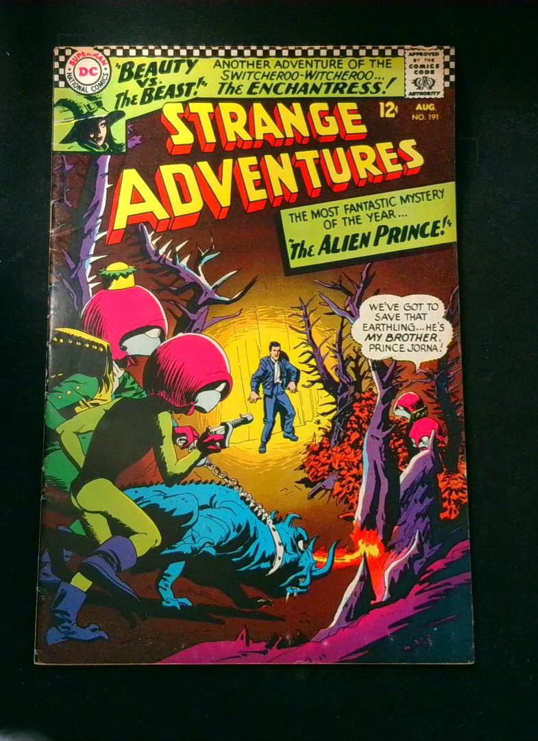 Strange Adventures #191, VG 2nd Enchantress DC Comics, 1966