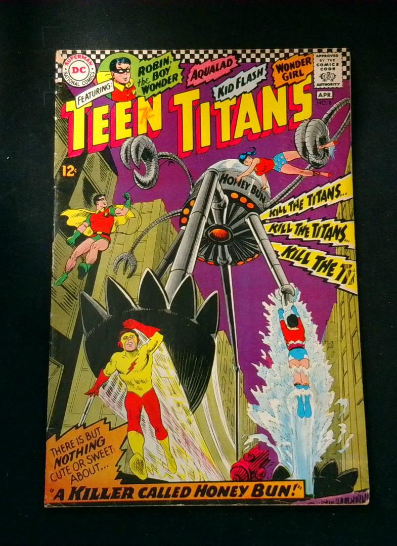 Teen Titans #8 VG DC, 1967