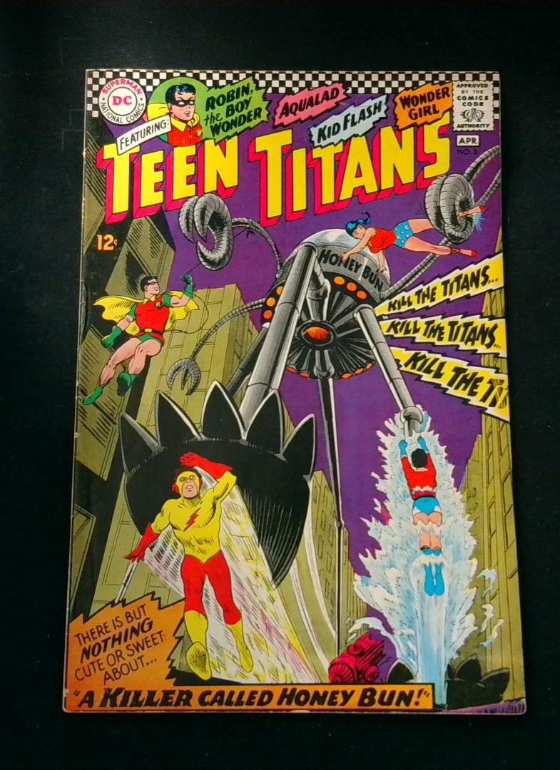 Teen Titans #8, VG/FN DC Comics, 1967