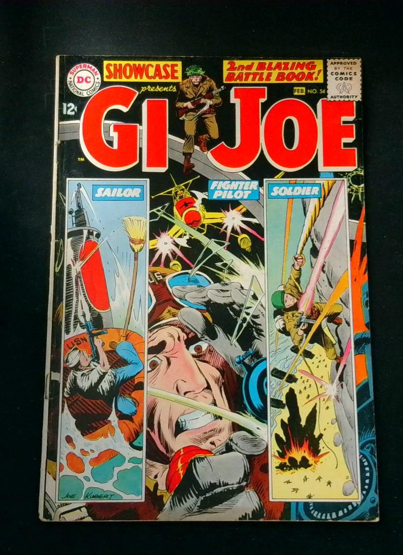 Showcase #54 VG G.I. Joe, DC Comics, 1965