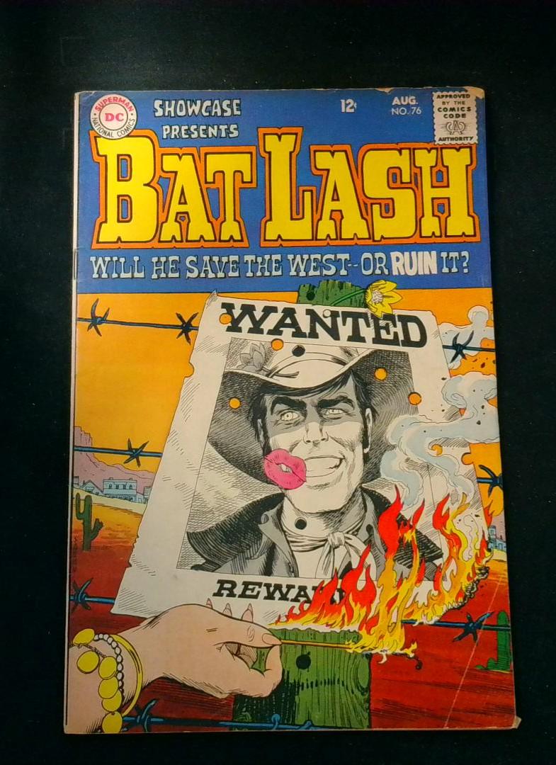 Showcase #76, VG 1st Bat-Lash DC Comics, 1968