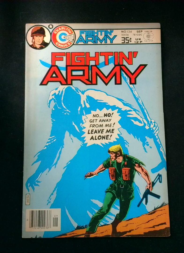 Fightin' Army #134, Charlton Comics