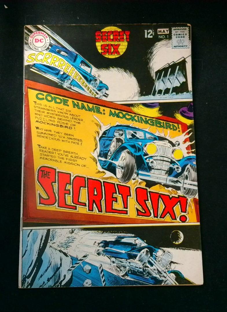 Secret Six #1, VG/FN DC Comics, 1968