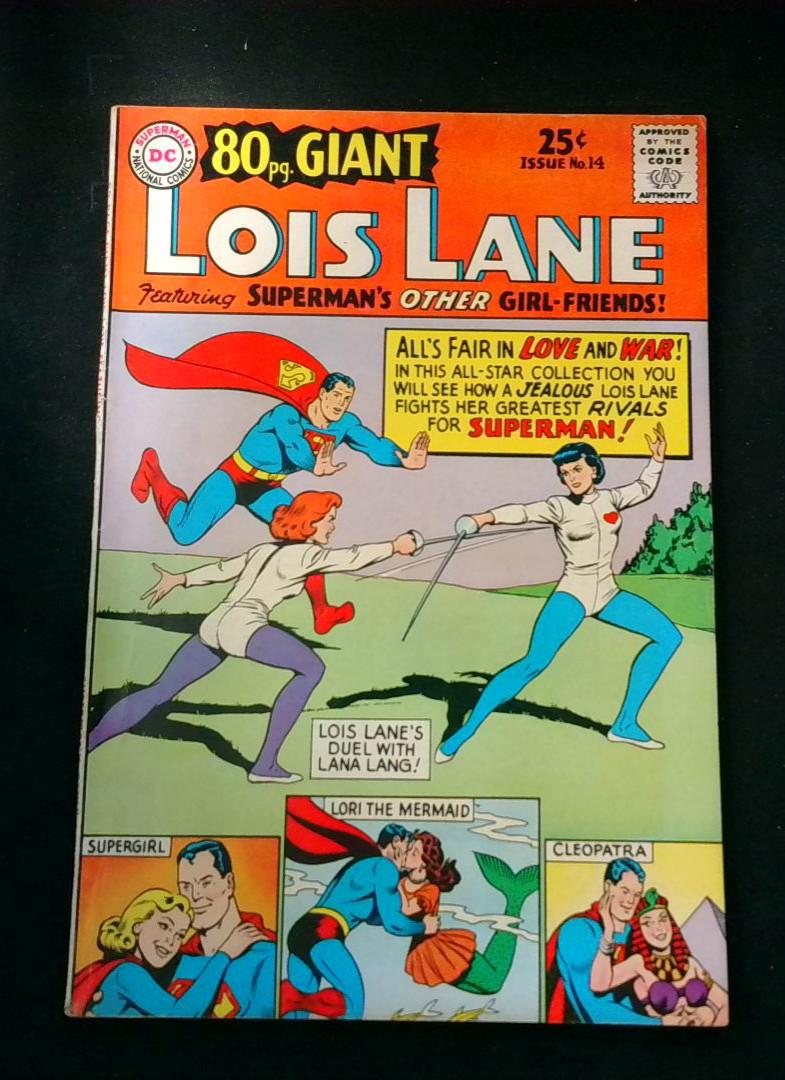 80 Page Giant #14, FN Lois Lane DC Comics, 1961