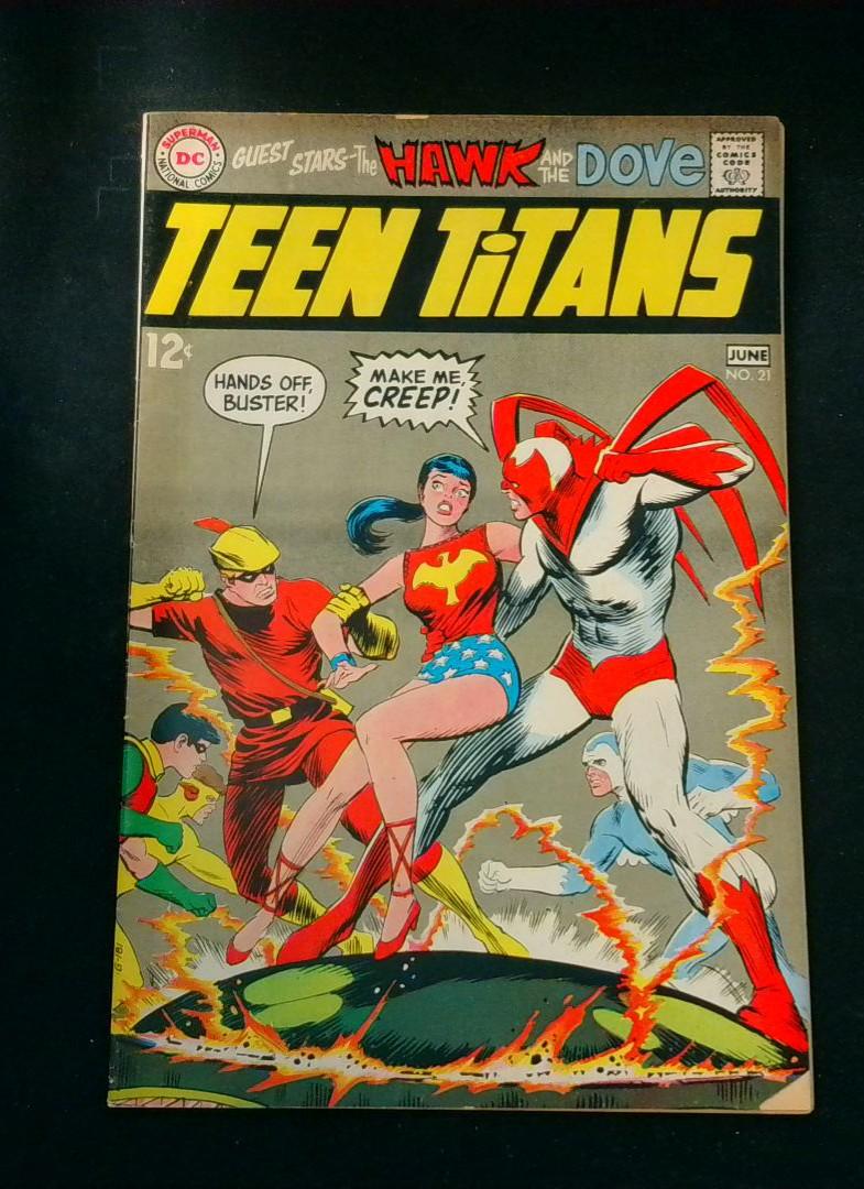 Teen Titans #21, VG Neal Adams cover, DC Comics