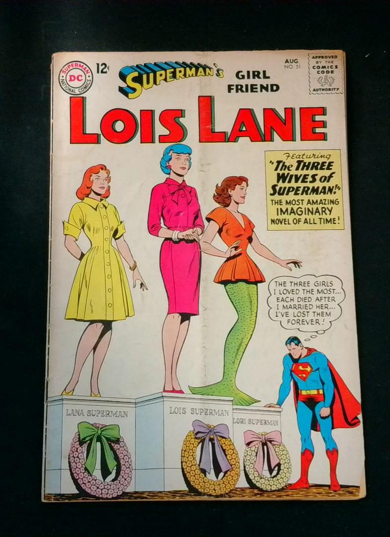 Superman's Girlfriend Lois Lane #51, VG DC Comics, 1964