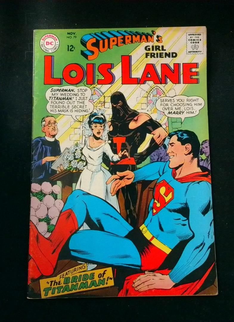 Superman's Girlfriend Lois Lane #79, Neal Adams  DC Comics, 1967