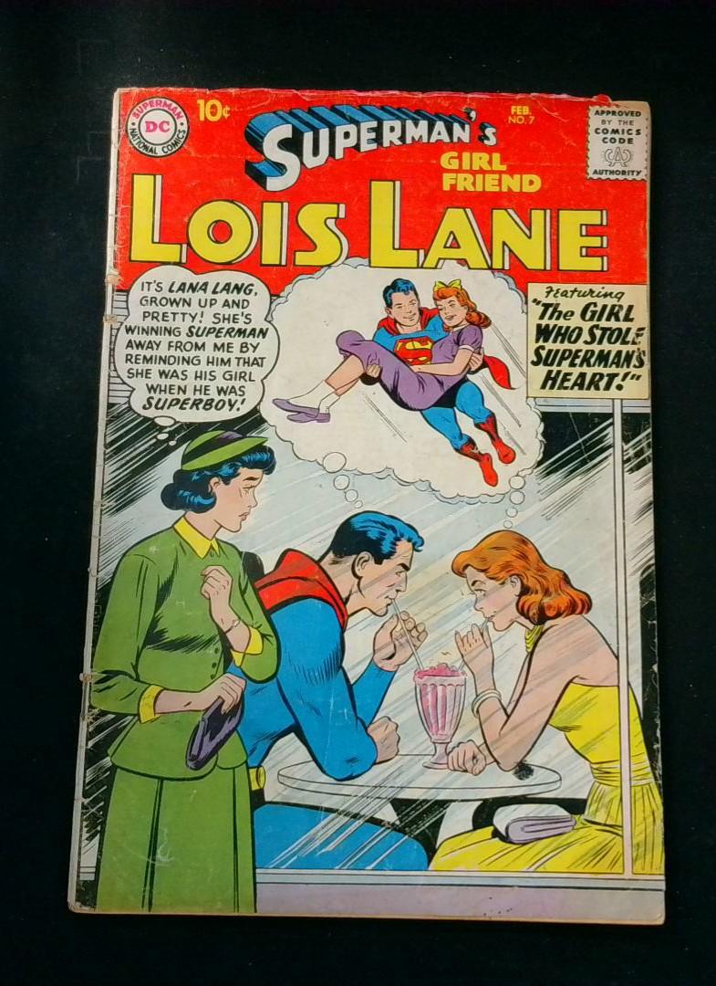 Superman's Girlfriend Lois Lane #7, GD/VG DC Comics, 1959