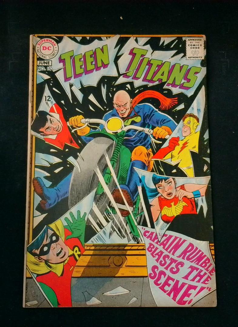 Teen Titans #15, VG/FN DC, 1968