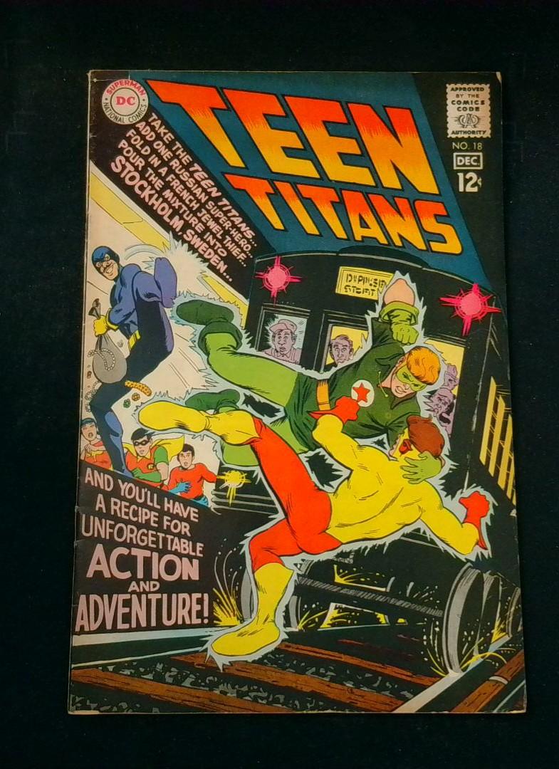 Teen Titans #18, FN- 1st Starfire, DC, 1968